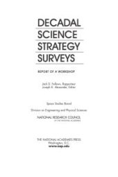 book Decadal Science Strategy Surveys: Report of a Workshop