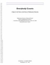 book Everybody Counts: A Report to the Nation on the Future of Mathematics Education