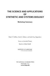 book The Science and Applications of Synthetic and Systems Biology: Workshop Summary