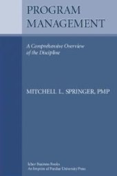 book Program Management: A Comprehensive Overview of the Discipline