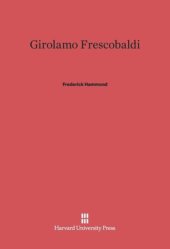 book Girolamo Frescobaldi