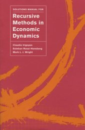 book Solutions Manual for Recursive Methods in Economic Dynamics