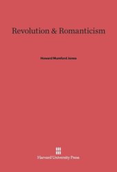 book Revolution and Romanticism