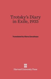 book Trotsky’s Diary in Exile, 1935: Revised Edition