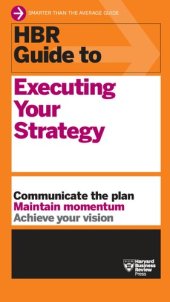 book HBR Guide to Executing Your Strategy [Team-IRA]