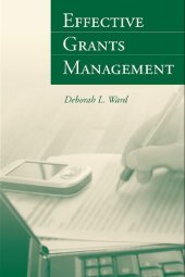 book Effective Grants Management