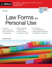 book Law Forms for Personal Use (101 Law Forms for Personal Use) [Team-IRA] (True PDF)