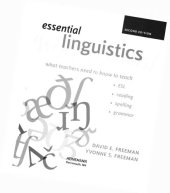 book Essential Linguistics: What Teachers Need to Know to Teach