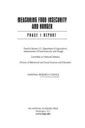 book Measuring Food Insecurity and Hunger: Phase 1 Report