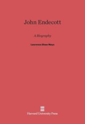 book John Endecott: A Biography