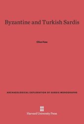 book Byzantine and Turkish Sardis