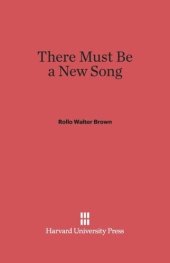 book There Must Be a New Song