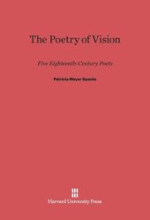 book The Poetry of Vision: Five Eighteenth-Century Poets