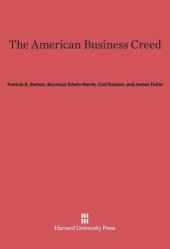 book The American Business Creed