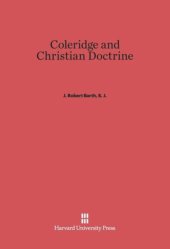 book Coleridge and Christian Doctrine