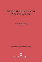 book Magic and Rhetoric in Ancient Greece