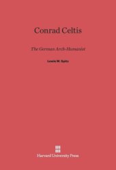 book Conrad Celtis: The German Arch-Humanist