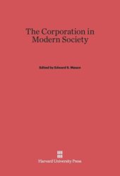 book The Corporation in Modern Society