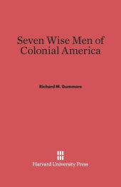 book Seven Wise Men of Colonial America