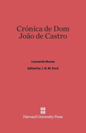 book Cronica de Dom Joao de Castro