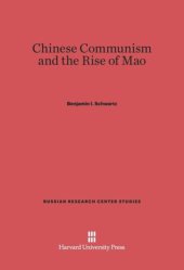 book Chinese Communism and the Rise of Mao