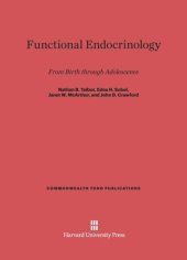 book Functional Endocrinology from Birth through Adolescence: From Birth Through Adolescence