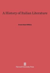 book A History of Italian Literature: Revised Edition