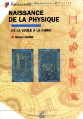 book Naissance de la physique de la sicile a la chine