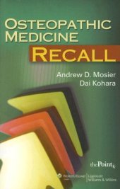 book Osteopathic Medicine Recall 