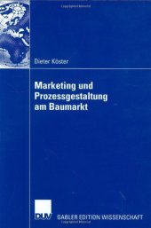 book Marketing und Prozessgestaltung am Baumarkt