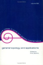 book General Topology and Applications 