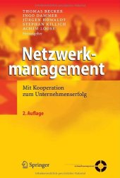 book Netzwerkmanagement: Mit Kooperation zum Unternehmenserfolg 