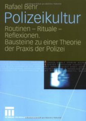 book Polizeikultur