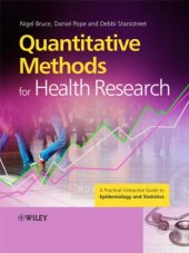 book Quantitative Methods for Health Research: A Practical Interactive Guide to Epidemiology and Statistics