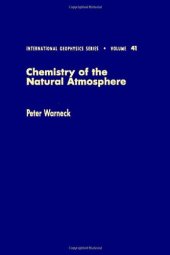 book Chemistry of the Natural Atmosphere