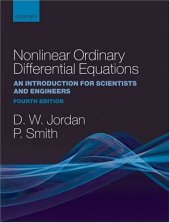 book Nonlinear Ordinary Differential Equations: An Introduction for Scientists and Engineers 