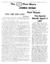 book The Poor Man's James Bond