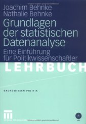 book Grundlagen der statistischen Datenanalyse