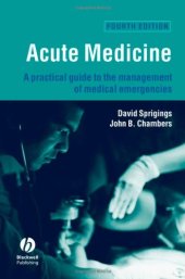 book Acute Medicine: A Practical Guide to the Management of Medical Emergencies