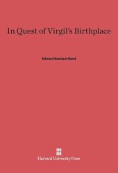 book In Quest of Virgil’s Birthplace