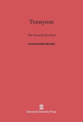 book Tennyson: The Growth of a Poet