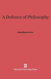 book A Defence of Philosophy