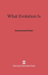 book What Evolution Is