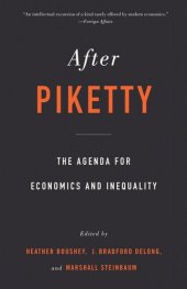 book After Piketty: The Agenda for Economics and Inequality