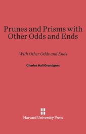 book Prunes and Prisms: With Other Odds and Ends