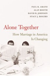 book Alone Together: How Marriage in America Is Changing