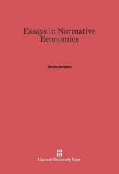 book Essays in Normative Economics