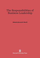 book The Responsibilities of Business Leadership