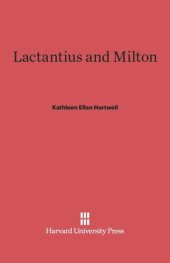 book Lactantius and Milton