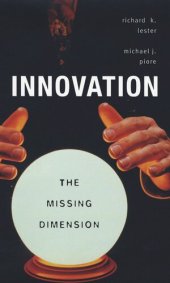 book Innovation—The Missing Dimension